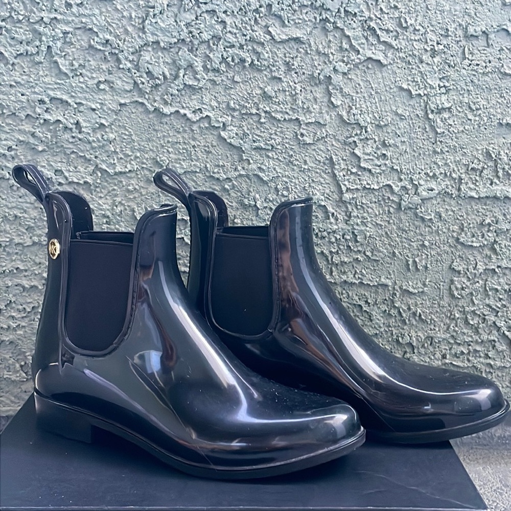 Michael Kors- Black Rain Boots - 6M